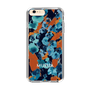Slim Protection Case［ MURUA - Print - Blue × Orange ］