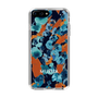 Slim Protection Case［ MURUA - Print - Blue × Orange ］