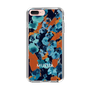Slim Protection Case［ MURUA - Print - Blue × Orange ］