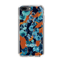 Slim Protection Case［ MURUA - Print - Blue × Orange ］
