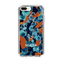 Slim Protection Case［ MURUA - Print - Blue × Orange ］
