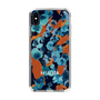Slim Protection Case［ MURUA - Print - Blue × Orange ］