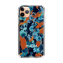 Slim Protection Case［ MURUA - Print - Blue × Orange ］
