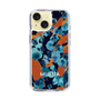 Slim Protection Case［ MURUA - Art print - Black × Orange ］