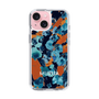 Slim Protection Case［ MURUA - Art print - Black × Orange ］