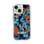 Slim Protection Case［ MURUA - Art print - Black × Orange ］