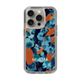 Slim Protection Case［ MURUA - Art print - Black × Orange ］