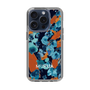Slim Protection Case［ MURUA - Art print - Black × Orange ］