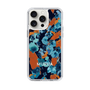 Slim Protection Case［ MURUA - Art print - Black × Orange ］