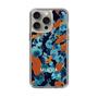 Slim Protection Case［ MURUA - Art print - Black × Orange ］