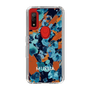 Slim Protection Case［ MURUA - Print - Blue × Orange ］