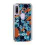 Slim Protection Case［ MURUA - Print - Blue × Orange ］