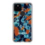 Slim Protection Case［ MURUA - Print - Blue × Orange ］