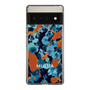 Slim Protection Case［ MURUA - Print - Blue × Orange ］