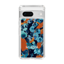 Slim Protection Case［ MURUA - Art print - Navy × Orange ］