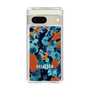 Slim Protection Case［ MURUA - Print - Blue × Orange ］