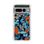 Slim Protection Case［ MURUA - Print - Blue × Orange ］