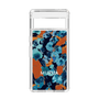 Slim Protection Case［ MURUA - Print - Blue × Orange ］