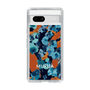 Slim Protection Case［ MURUA - Art print - Black × Orange ］