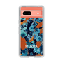Slim Protection Case［ MURUA - Art print - Black × Orange ］