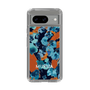 Slim Protection Case［ MURUA - Art print - Black × Orange ］