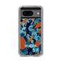 Slim Protection Case［ MURUA - Art print - Black × Orange ］