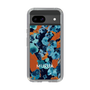 Slim Protection Case［ MURUA - Art print - Navy × Orange ］
