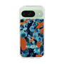 Slim Protection Case［ MURUA - Art print - Navy × Orange ］