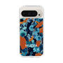 Slim Protection Case［ MURUA - Art print - Navy × Orange ］