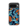 Slim Protection Case［ MURUA - Art print - Navy × Orange ］