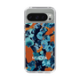 Slim Protection Case［ MURUA - Art print - Navy × Orange ］
