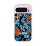 Slim Protection Case［ MURUA - Art print - Navy × Orange ］