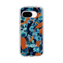 Slim Protection Case［ MURUA - Art print - Navy × Orange ］
