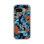 Slim Protection Case［ MURUA - Art print - Navy × Orange ］