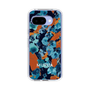 Slim Protection Case［ MURUA - Art print - Navy × Orange ］