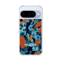 Slim Protection Case［ MURUA - Art print - Navy × Orange ］