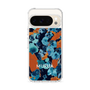 Slim Protection Case［ MURUA - Art print - Navy × Orange ］