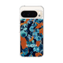 Slim Protection Case［ MURUA - Art print - Navy × Orange ］