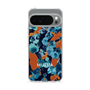Slim Protection Case［ MURUA - Art print - Navy × Orange ］