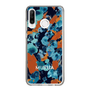 Slim Protection Case［ MURUA - Print - Blue × Orange ］