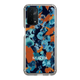 Slim Protection Case［ MURUA - Print - Blue × Orange ］