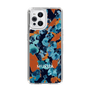 Slim Protection Case［ MURUA - Art print - Navy × Orange ］