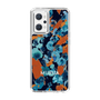 Slim Protection Case［ MURUA - Art print - Navy × Orange ］