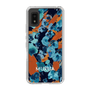 Slim Protection Case［ MURUA - Print - Blue × Orange ］