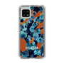 Slim Protection Case［ MURUA - Art print - Navy × Orange ］