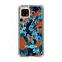 Slim Protection Case［ MURUA - Print - Blue × Orange ］
