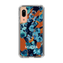 Slim Protection Case［ MURUA - Print - Blue × Orange ］