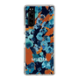 Slim Protection Case［ MURUA - Print - Blue × Orange ］