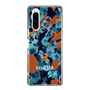 Slim Protection Case［ MURUA - Print - Blue × Orange ］