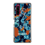 Slim Protection Case［ MURUA - Print - Blue × Orange ］